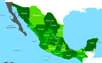 mapa mexico - maestros de mexico - carlos tovar pulido